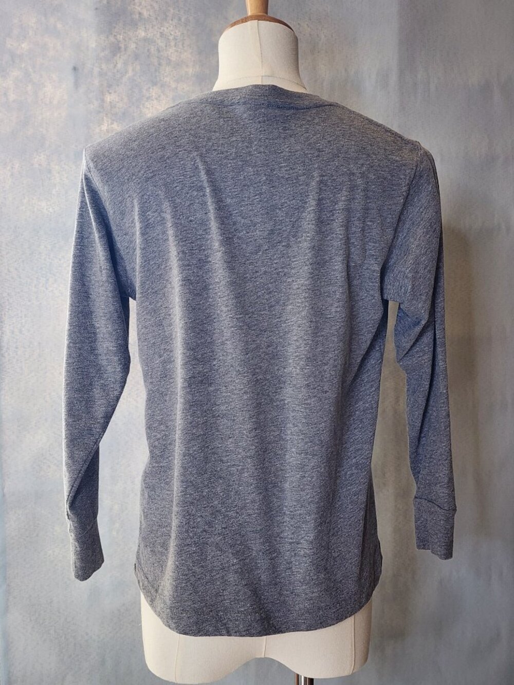 LAT Apparel youth Merry Christmas truck gray long sleeve tee shirt size small - Picture 6 of 7